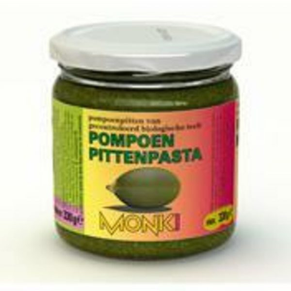 Monki Pompoenpittenpasta Bio 330 gr