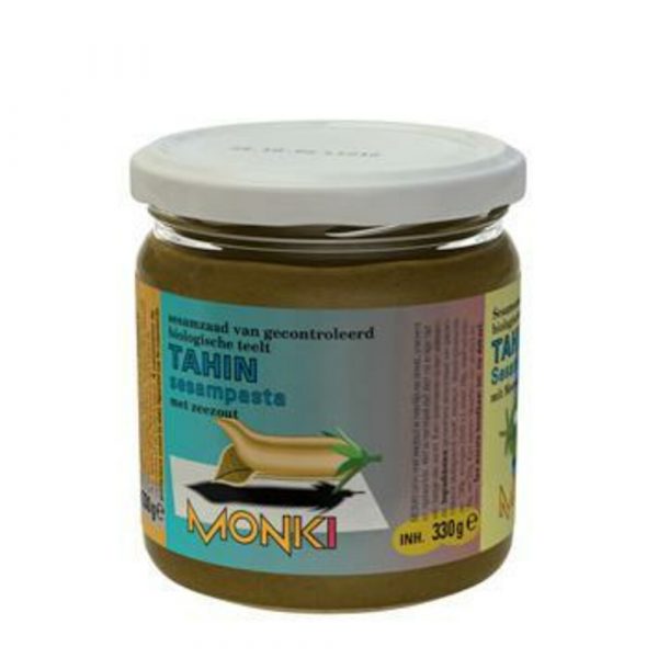 Monki Tahin met Zout Bio 330 gr