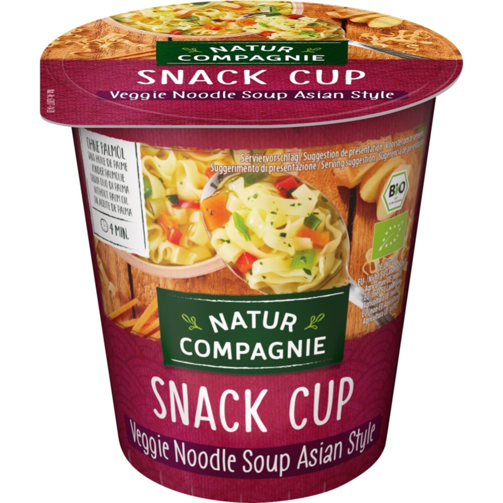 Natur Compagnie Noodles Instant Asia Vegetarisch Bio 55 gr