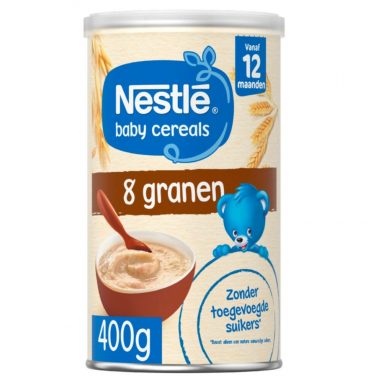 Nestle Ontbijtpapje 8 Granen 12+ mnd 400gr