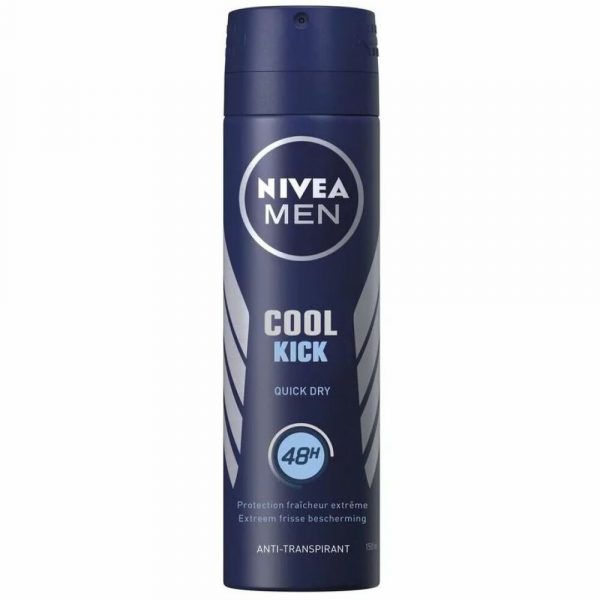 6x Nivea Men Deodorant Spray Cool Kick 150 ml