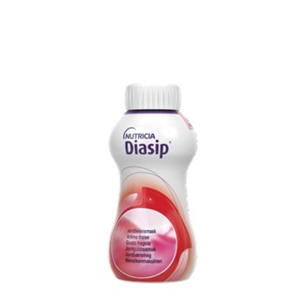 Nutricia Diasip 4-Pack Aardbei 800 ml