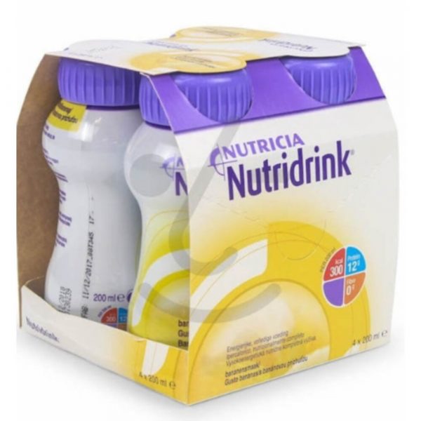 Nutricia Nutridrink Banaan 4 x 200 ml