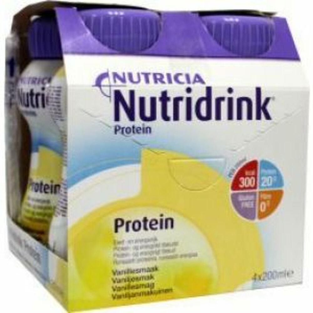 Nutricia Nutridrink Protein Vanille 4 x 200 ml