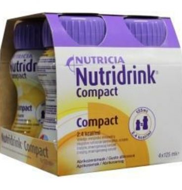 Nutridrink Compact Abrikoos 4-Pack 125 ml