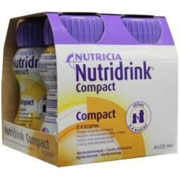 Nutridrink Compact Abrikoos 4-Pack 125 ml