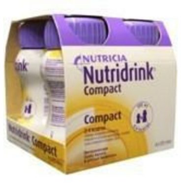 Nutridrink Compact Banaan 4-Pack 125 ml