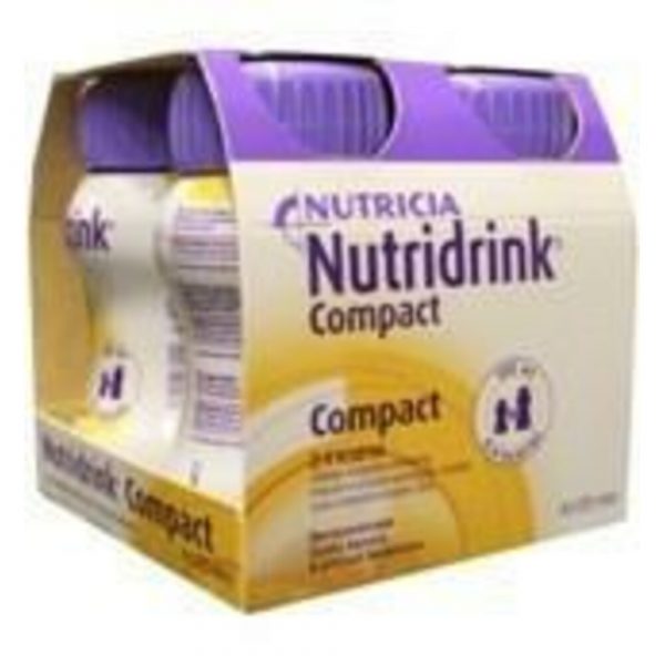 Nutridrink Compact Banaan 4-Pack 125 ml