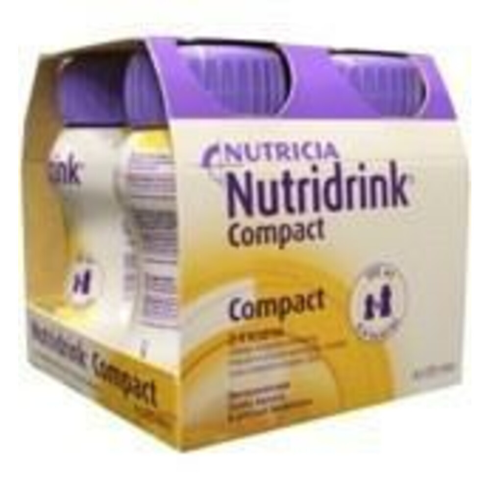 Nutridrink Compact Banaan 4-Pack 125 ml