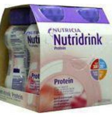 Nutridrink Compact Protiene Perzik 4-Pack 125 ml