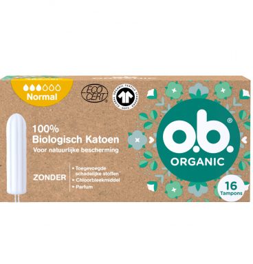 6x OB Organic Cotton Normaal 16 stuks