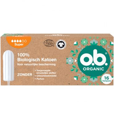 OB Organic Cotton Super 16 stuks