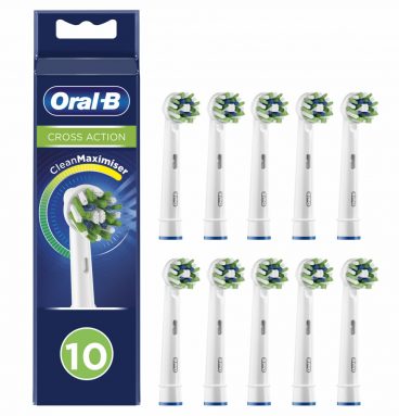 Oral-B Opzetborstels CrossAction 10 stuks