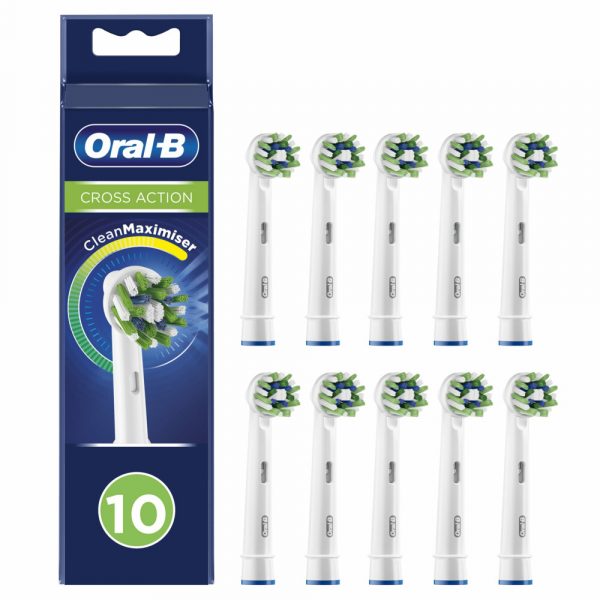 Oral-B Opzetborstels CrossAction 10 stuks