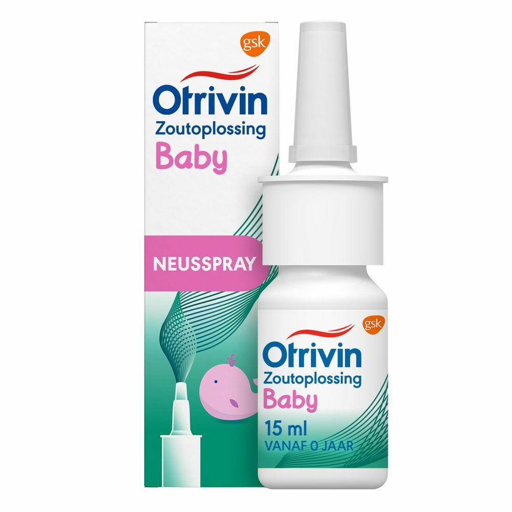 Otrivin Baby Zoutoplossing Neusspray 15 ml