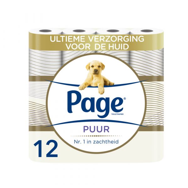 3x Page Toiletpapier Puur 3-laags 4 stuks