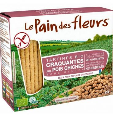 Pain fleur Kikkererwt Cracker Bio 150 gr