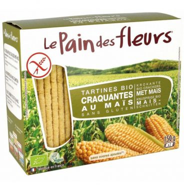 Pain fleur Mais Cracker Bio 150 gr