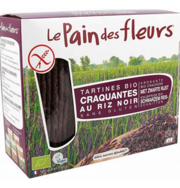 Pain fleur Zwarte Rijst Cracker Bio 150 gr