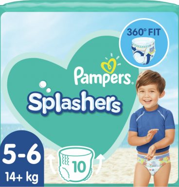 Pampers Splashers Zwemluiers Maat 5 (14 kg+) 10 stuks