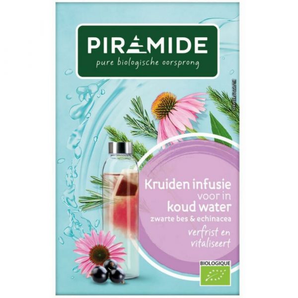 Piramide Biologische Koude Thee Zakjes Bes 27 gr