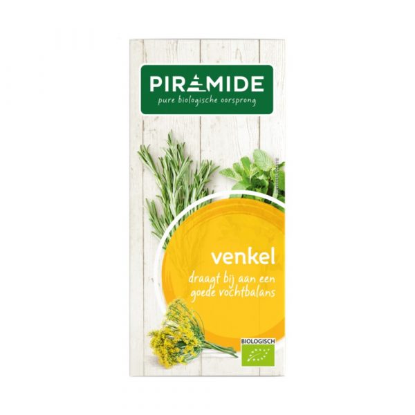 Piramide Biologische Theezakjes Venkel 40 gr