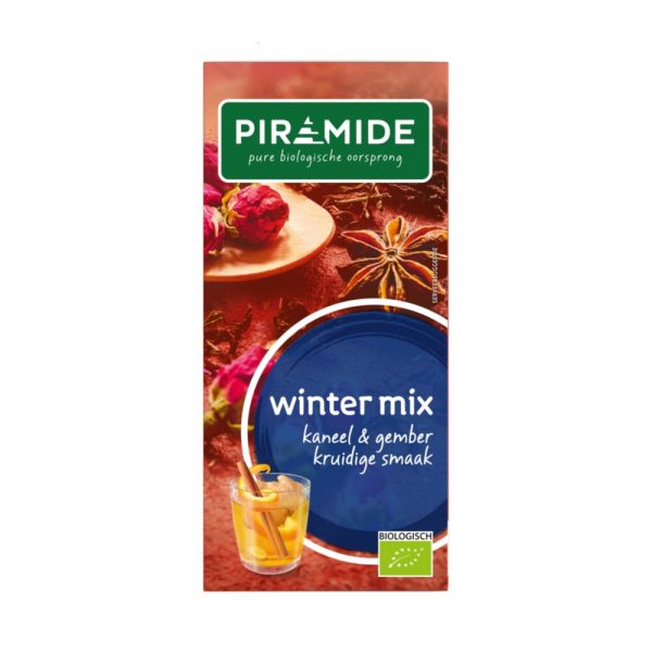 Piramide Biologische Theezakjes Wintermix 20 zakjes