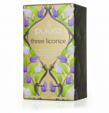 4x Pukka Thee Three Licorice 20 stuks