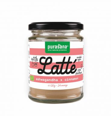 Purasana Latté Ashwagandha&Kaneel Biologisch 120 gr