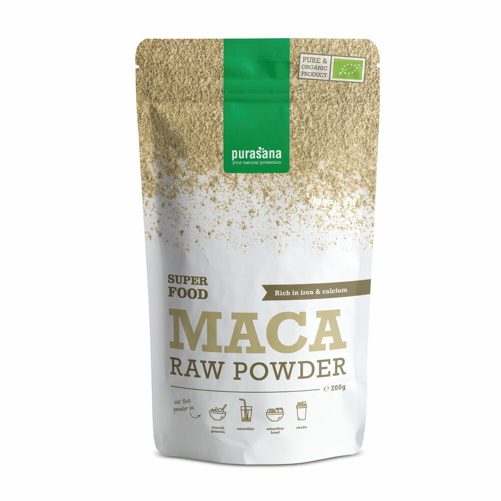 Purasana Maca Poeder Bio 200 gr