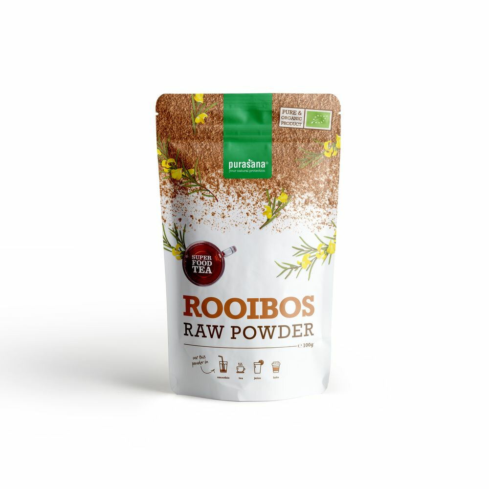 Purasana Rooibos Thee poeder 103 gr