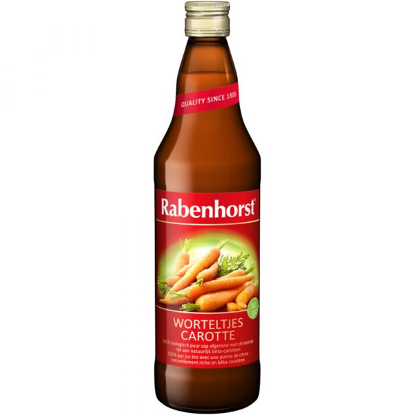 Rabenhorst Wortelsap 100% Bio 750 ml