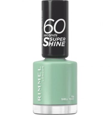 Rimmel London 60 Seconds SuperShine Nagellak 154 Shell Yeah! 8 ml