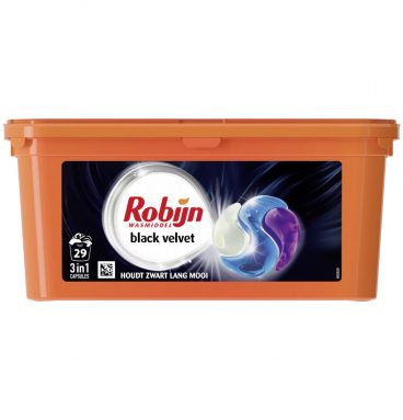 Robijn Wascapsules 3-in-1 Black Velvet 29 stuks