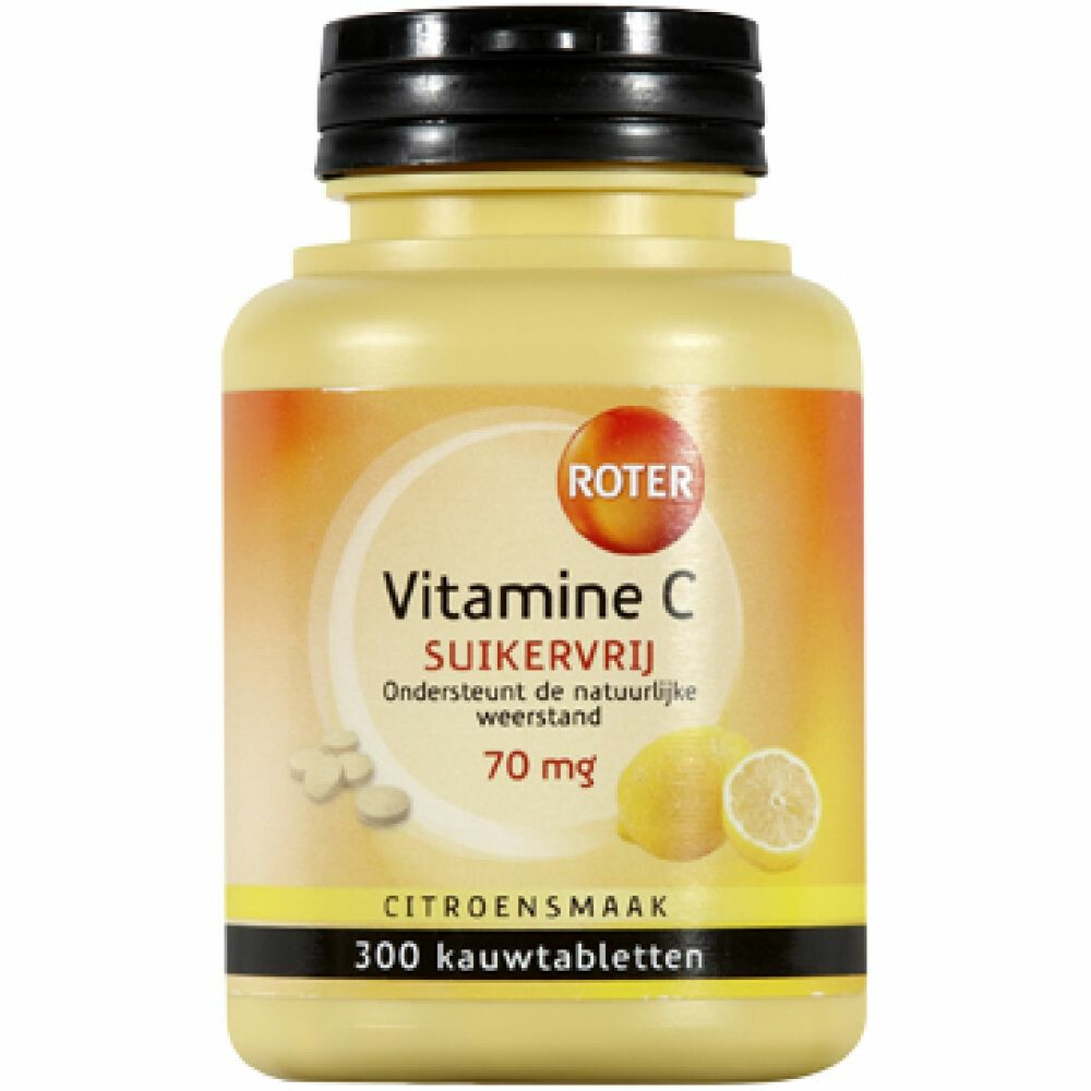 Roter Vitamine C 70mg Suikervrij 300 tabletten