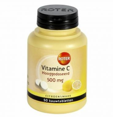 Roter Vitamine C Hooggedoseerd 500mg Citroen 50 kauwtabletten