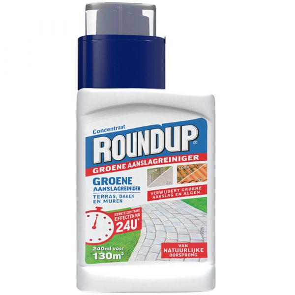 12x Roundup Groene Aanslag Reiniger Concentraat 240 ml