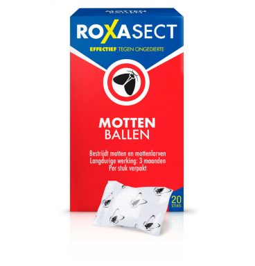 12x Roxasect Mottenballen 20 stuks