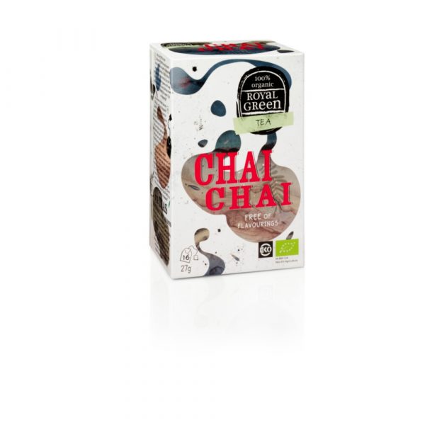 Royal Green Thee Chai Bio 16 stuks