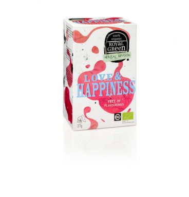 Royal Green Thee Love&Happiness Bio 16 stuks