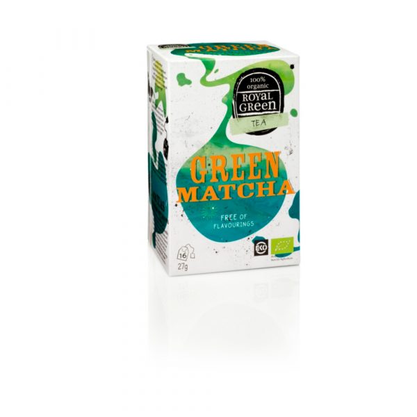 Royal Green Thee Matcha Bio 16 stuks