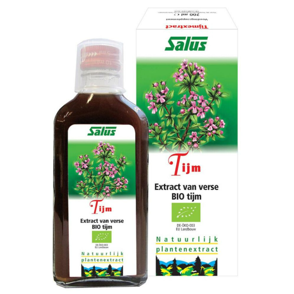 Salus Biologisch Sap Tijm 200 ml