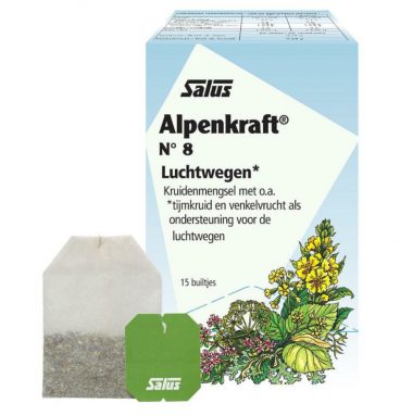 Salus Kruidenthee Zakjes 8 Alpenkraft 15 zakjes