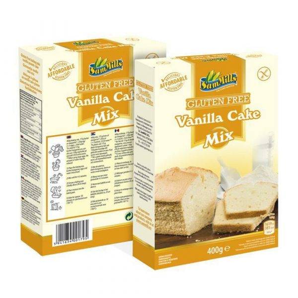 Sam Mills Glutenvrije Cakemix Vanille 400 gr