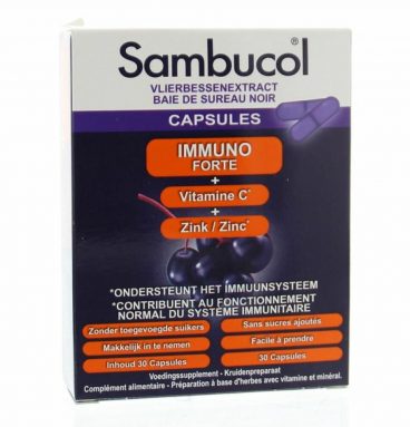 Sambucol Immuno Forte Capsules 30 capsules