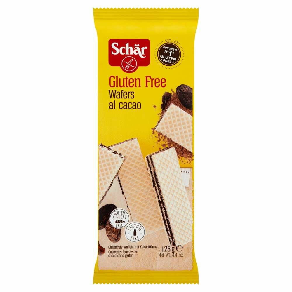 Schar Wafels Chocolade 125 gr