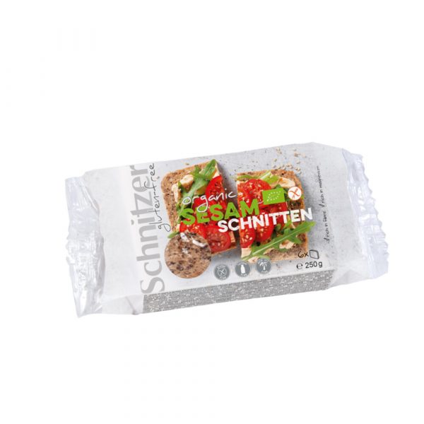 Schnitzer Sesambrood Bio 250 gr