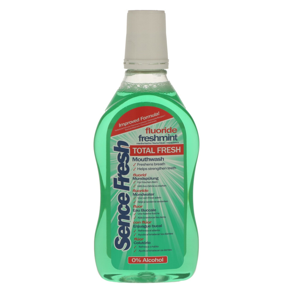 12x Sence Mondwater Freshmint 500 ml