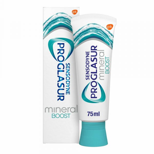 12x Sensodyne ProGlasur Tandpasta Mineral Boost 75 ml