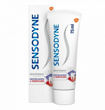 12x Sensodyne Tandpasta Gevoeligheid&Tandvlees Whitening 75 ml